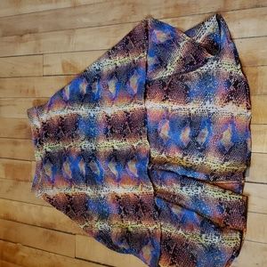 Girl's high-low skirt